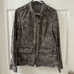 Express Camo print Utility Jacket - S